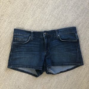 Joe’s Jeans dark wash shorts